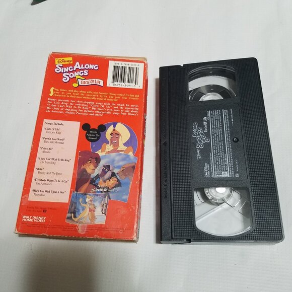 Disney Sing Along Songs The Lion King Circle of Life 1994 VHS - Bundle & Save - Picture 2 of 2